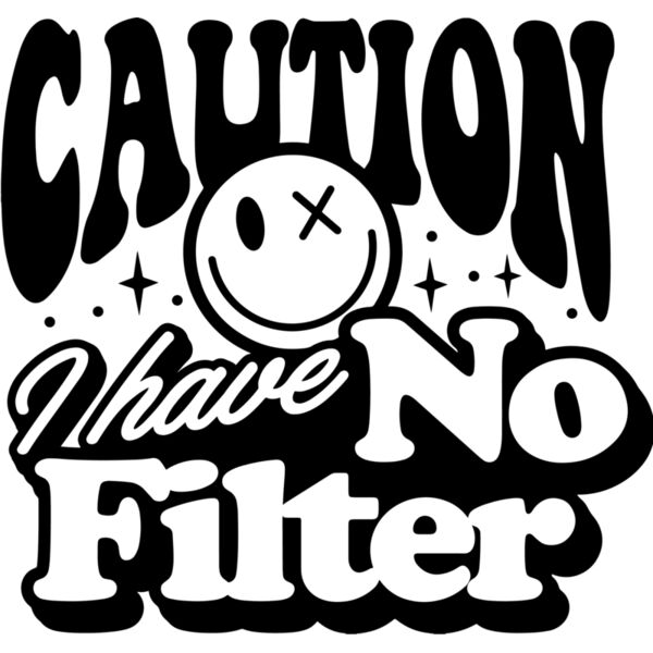 Caution I ave no filter SVG Thumbnail